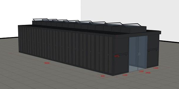 機(jī)柜定制廠家針對(duì)模塊化機(jī)房采用冷通道封閉系統(tǒng)的表述