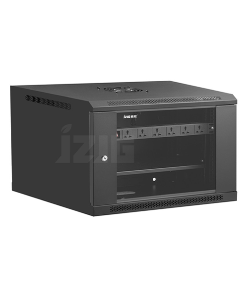 電腦灰玻璃門(mén)6U網(wǎng)絡(luò)掛墻機(jī)柜