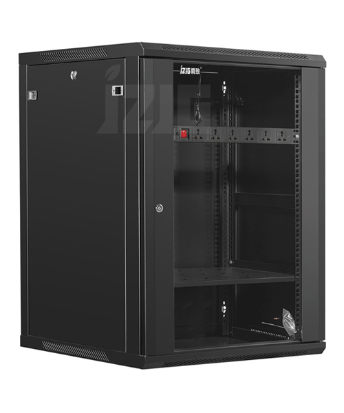 黑色15U墻掛式機柜