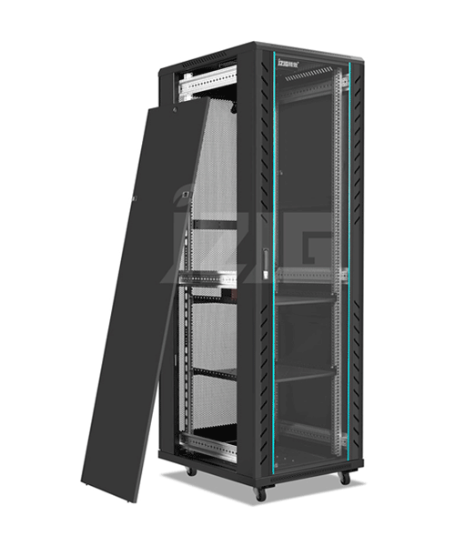 玻璃門800寬47U網(wǎng)絡(luò)機(jī)柜